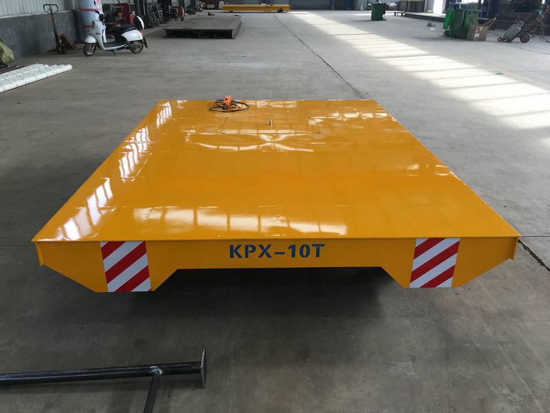 重荷のためのカスタマイズされた10トン鉄道転送トロリー