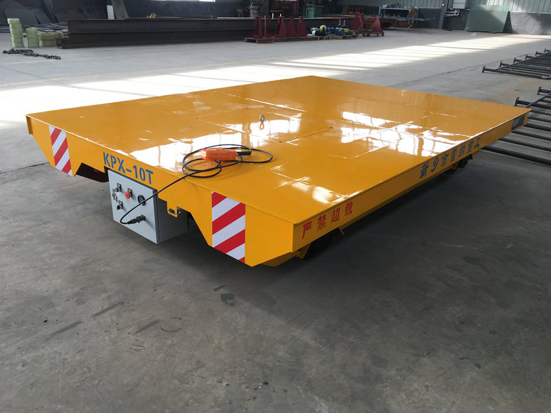重荷のためのカスタマイズされた10トン鉄道転送トロリー