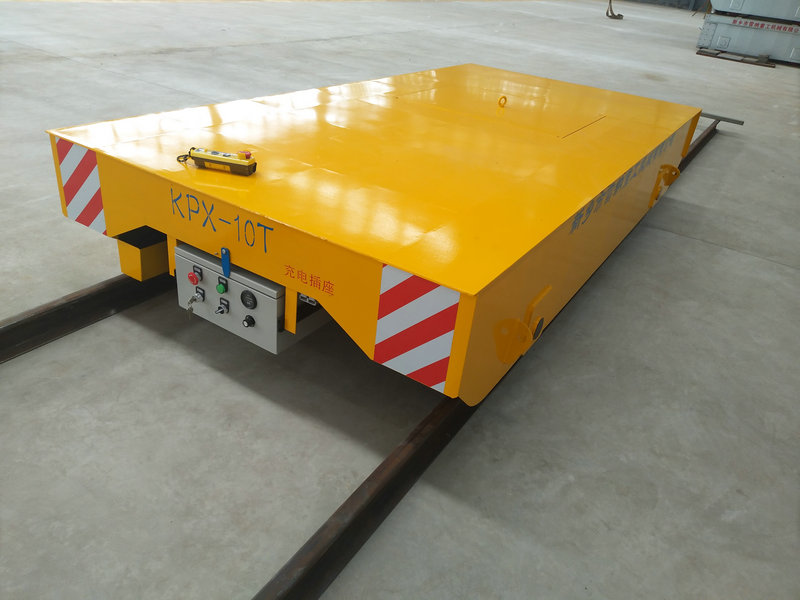 産業用10トン自動運転鉄道トロリーカート