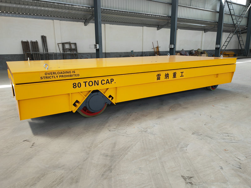 80 Tons Heavy Duty Hydraulic Lifting Trackless トラックレスカート