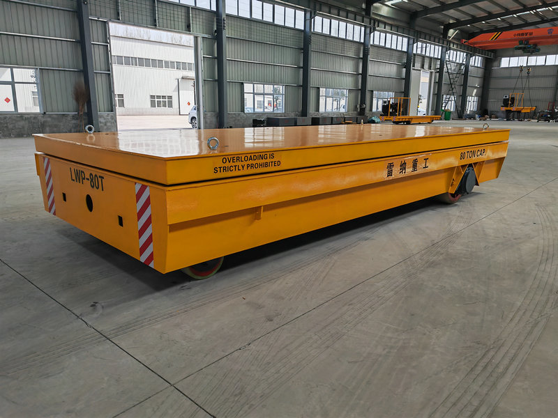80 Tons Heavy Duty Hydraulic Lifting Trackless トラックレスカート