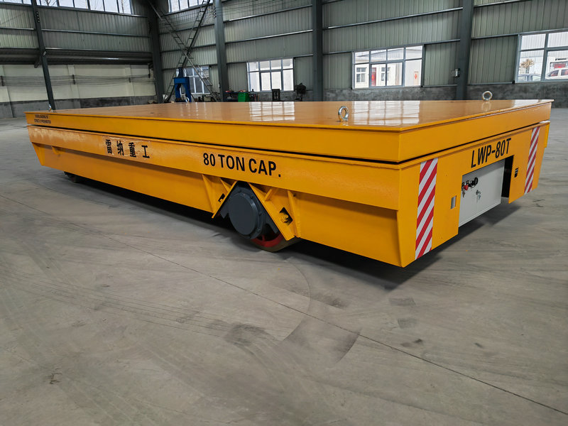 80 Tons Heavy Duty Hydraulic Lifting Trackless トラックレスカート