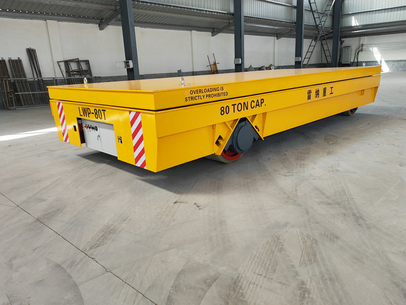 80 Tons Heavy Duty Hydraulic Lifting Trackless トラックレスカート