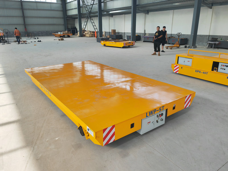 Battery Operated Motorized Electric Trackless Transfer Multidirectional Cart (バッテリー運転モーター化電気トラックレス転送カート)