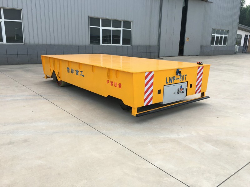エンジン駆動60T電気トラックレス転送車